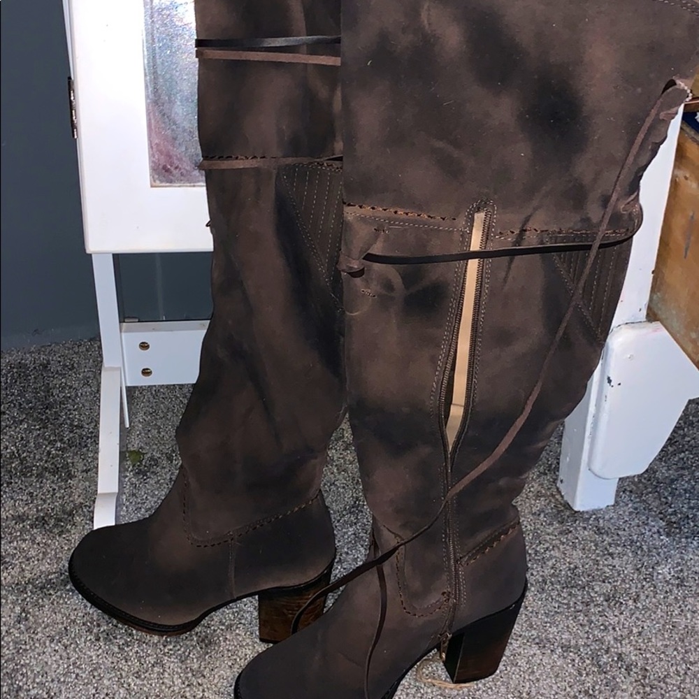 Thigh high boots